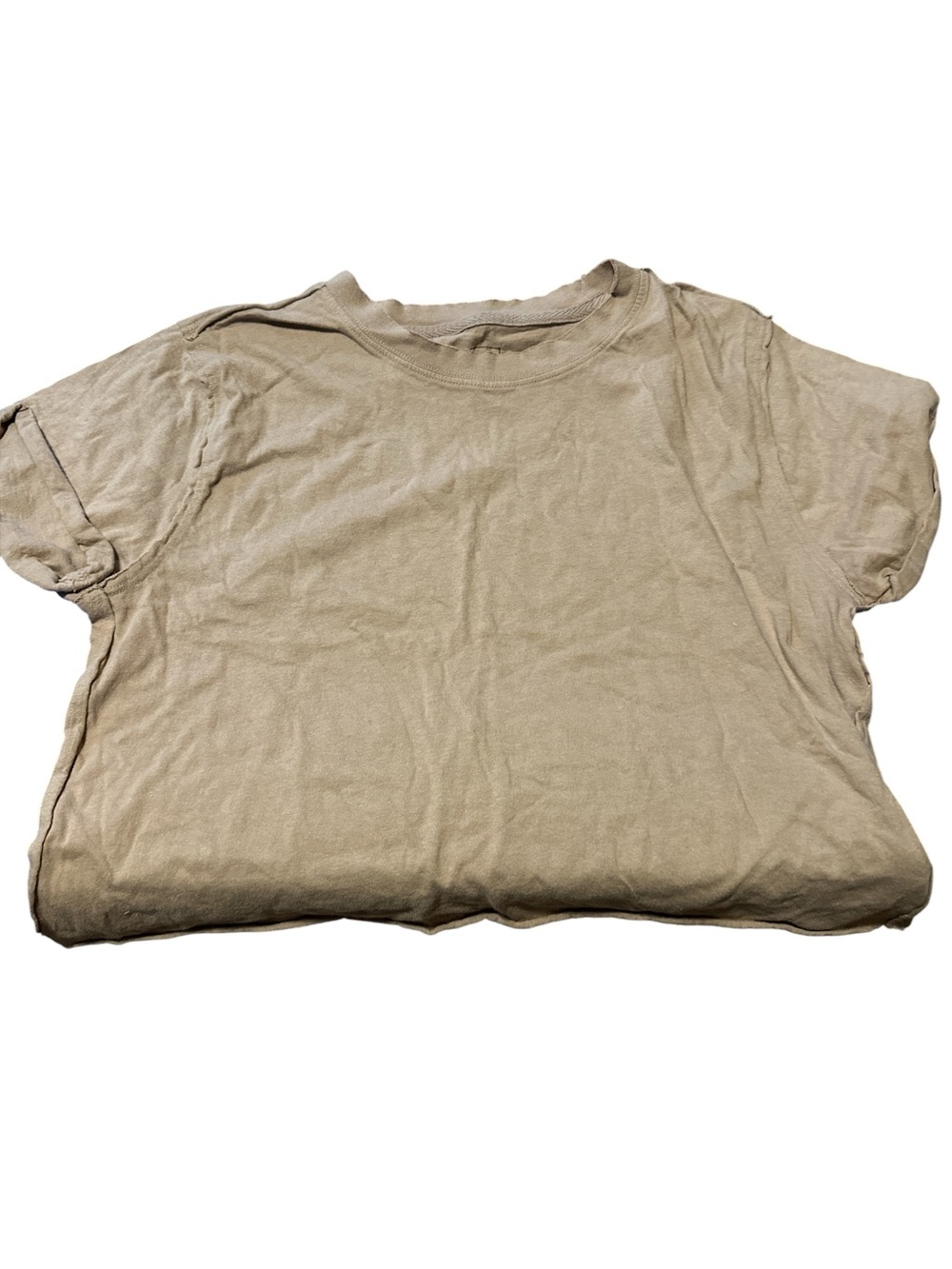 We The Free Short Sleeve Tee in Beige
